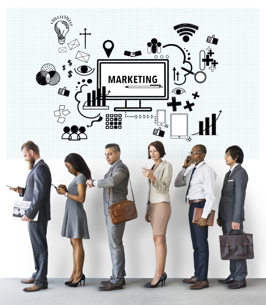 marketing computer sign 